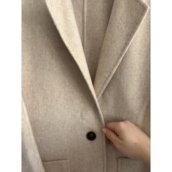 Rails Everest Light Wool Coat in Oatmeal Medium - Picture 6 of 9